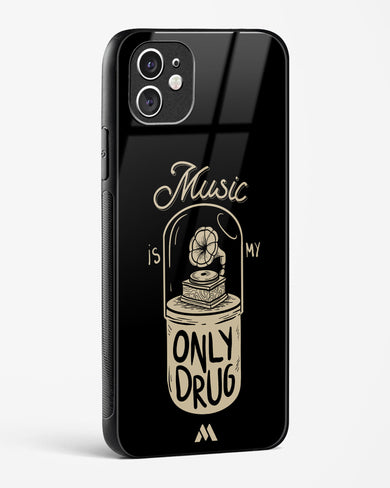 Music the Only Drug Glass Case Phone Cover (Apple)