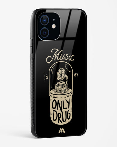 Music the Only Drug Glass Case Phone Cover (Apple)