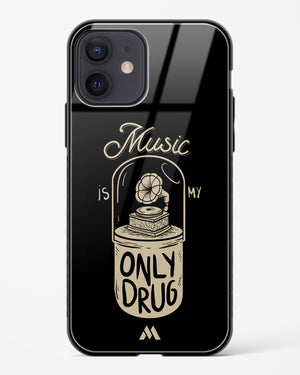 Music the Only Drug Glass Case Phone Cover (Apple)