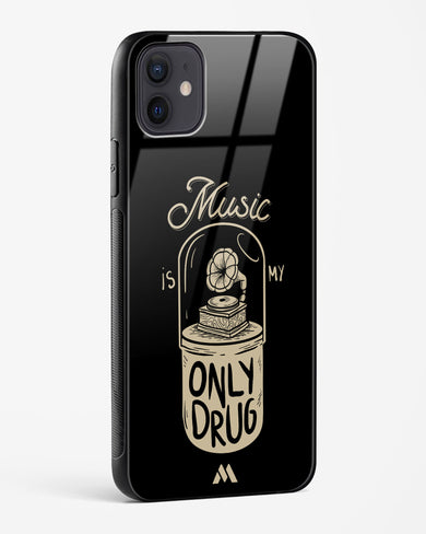 Music the Only Drug Glass Case Phone Cover (Apple)