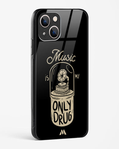 Music the Only Drug Glass Case Phone Cover (Apple)