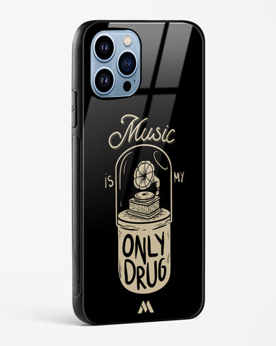 Music the Only Drug Glass Case Phone Cover (Apple)