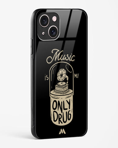 Music the Only Drug Glass Case Phone Cover (Apple)