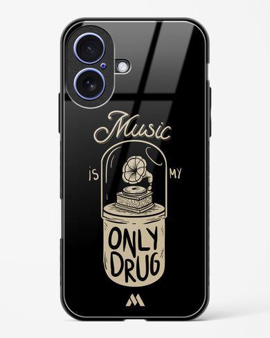 Music the Only Drug Glass Case Phone Cover (Apple)