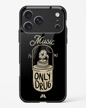 Music the Only Drug Glass Case Phone Cover (Apple)