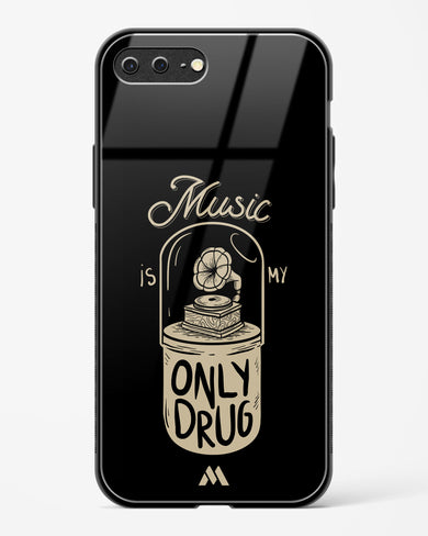 Music the Only Drug Glass Case Phone Cover (Apple)