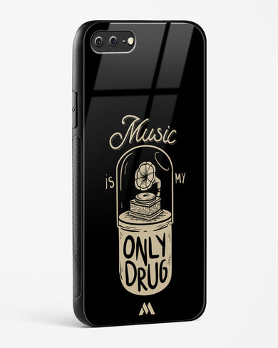 Music the Only Drug Glass Case Phone Cover (Apple)