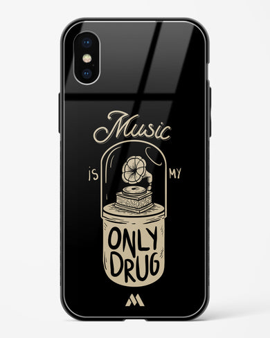 Music the Only Drug Glass Case Phone Cover (Apple)