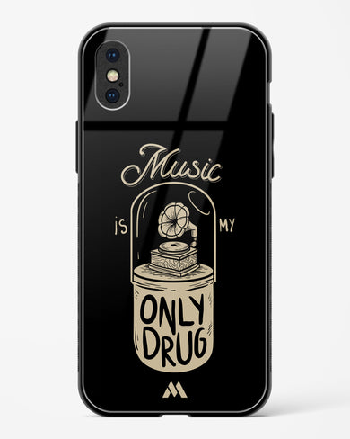 Music the Only Drug Glass Case Phone Cover (Apple)