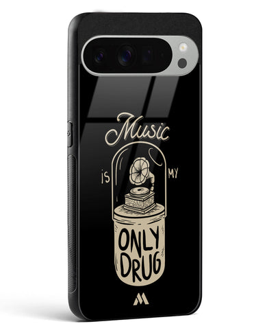 Music the Only Drug Glass Case Phone Cover (Google)