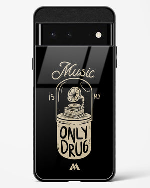 Music the Only Drug Glass Case Phone Cover (Google)