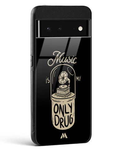 Music the Only Drug Glass Case Phone Cover (Google)