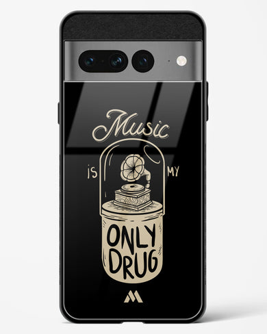 Music the Only Drug Glass Case Phone Cover (Google)