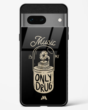 Music the Only Drug Glass Case Phone Cover-(Google)