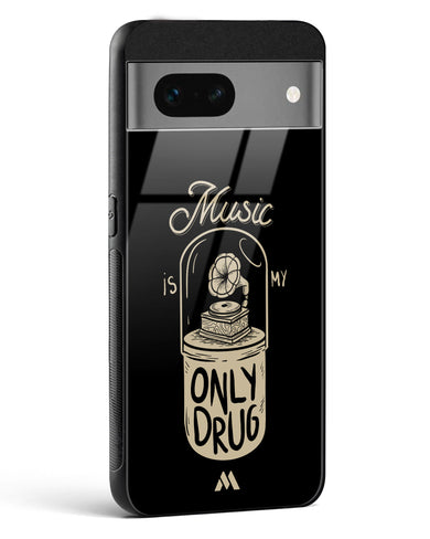 Music the Only Drug Glass Case Phone Cover (Google)