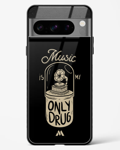 Music the Only Drug Glass Case Phone Cover (Google)