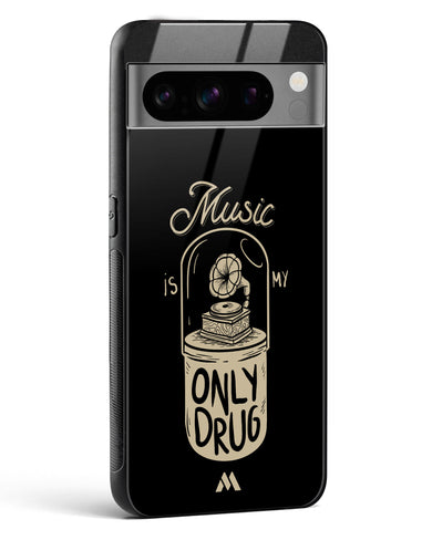 Music the Only Drug Glass Case Phone Cover (Google)