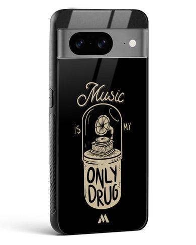 Music the Only Drug Glass Case Phone Cover (Google)