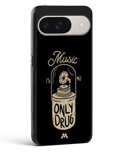 Music the Only Drug Glass Case Phone Cover (Google)