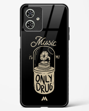 Music the Only Drug Glass Case Phone Cover (Motorola)