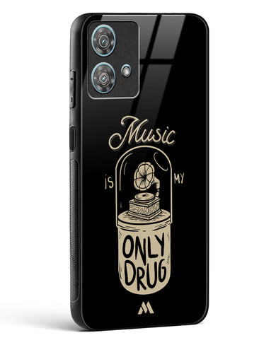 Music the Only Drug Glass Case Phone Cover (Motorola)