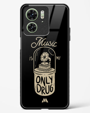 Music the Only Drug Glass Case Phone Cover (Motorola)