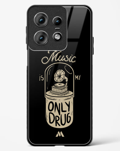 Music the Only Drug Glass Case Phone Cover (Motorola)