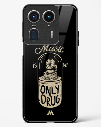 Music the Only Drug Glass Case Phone Cover (Motorola)