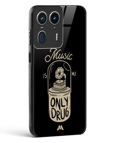 Music the Only Drug Glass Case Phone Cover (Motorola)