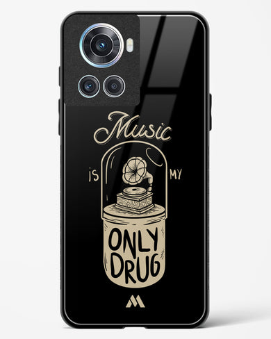 Music the Only Drug Glass Case Phone Cover (OnePlus)