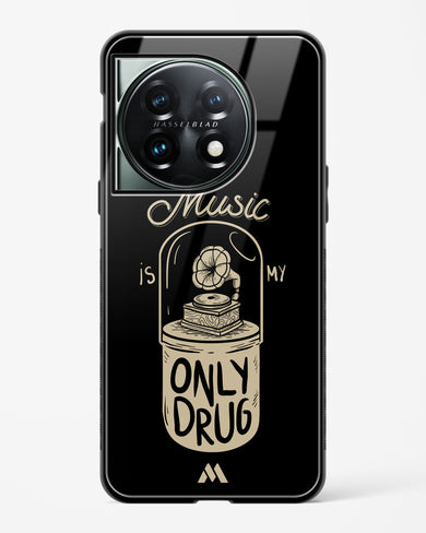 Music the Only Drug Glass Case Phone Cover (OnePlus)