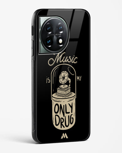 Music the Only Drug Glass Case Phone Cover (OnePlus)