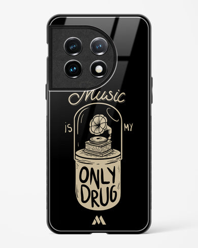 Music the Only Drug Glass Case Phone Cover (OnePlus)