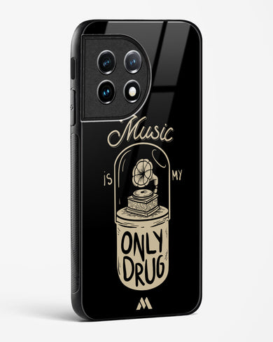 Music the Only Drug Glass Case Phone Cover (OnePlus)