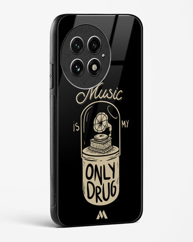 Music the Only Drug Glass Case Phone Cover (OnePlus)