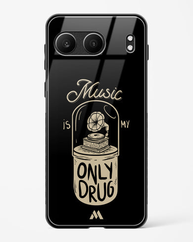 Music the Only Drug Glass Case Phone Cover (OnePlus)