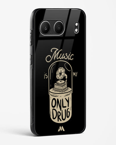 Music the Only Drug Glass Case Phone Cover (OnePlus)