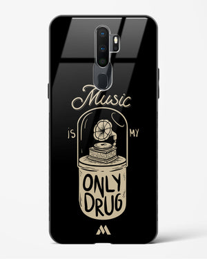 Music the Only Drug Glass Case Phone Cover (Oppo)