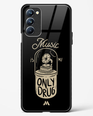 Music the Only Drug Glass Case Phone Cover (Oppo)