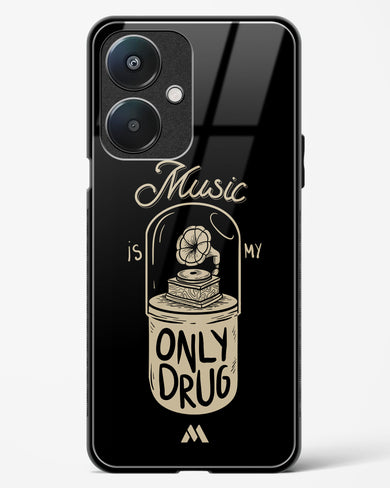 Music the Only Drug Glass Case Phone Cover (Oppo)