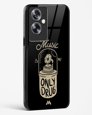 Music the Only Drug Glass Case Phone Cover (Oppo)