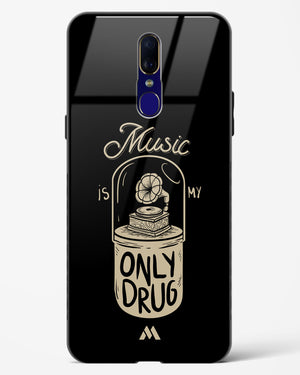 Music the Only Drug Glass Case Phone Cover (Oppo)
