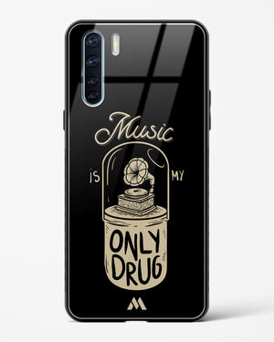 Music the Only Drug Glass Case Phone Cover (Oppo)