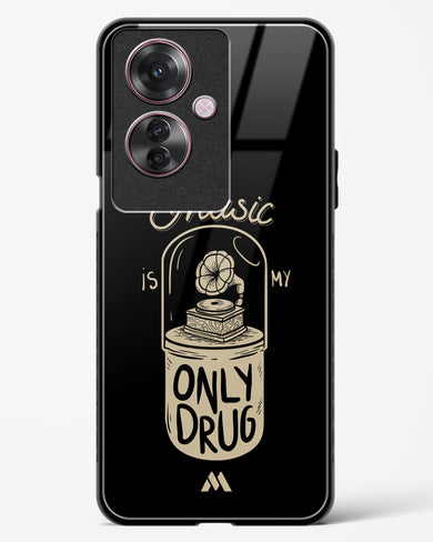 Music the Only Drug Glass Case Phone Cover (Oppo)