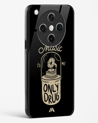 Music the Only Drug Glass Case Phone Cover (Oppo)