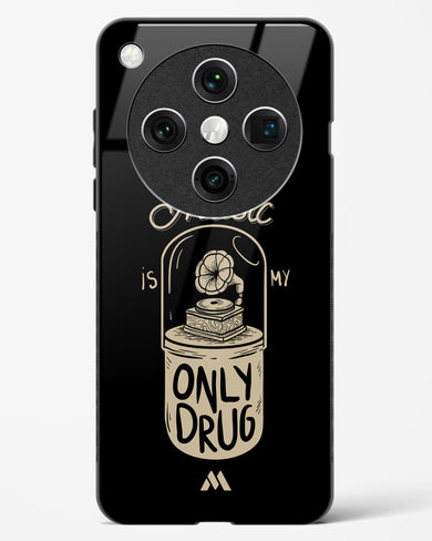 Music the Only Drug Glass Case Phone Cover (Oppo)