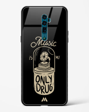 Music the Only Drug Glass Case Phone Cover (Oppo)