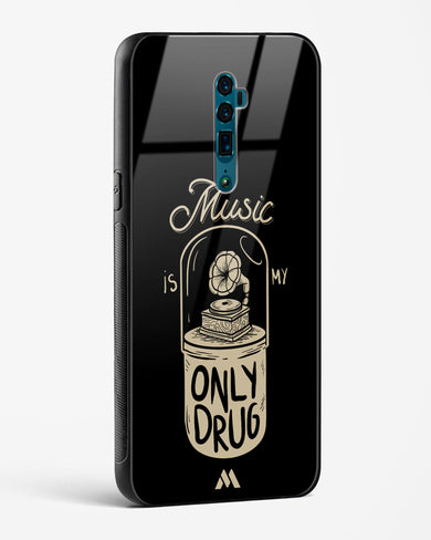 Music the Only Drug Glass Case Phone Cover (Oppo)