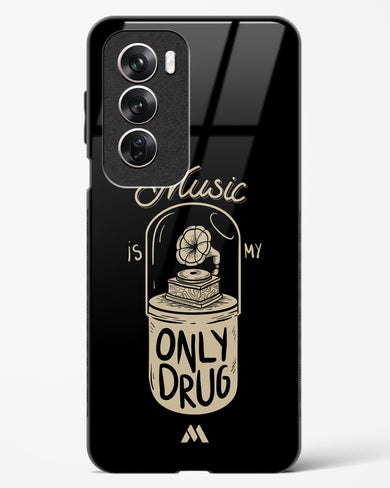 Music the Only Drug Glass Case Phone Cover (Oppo)