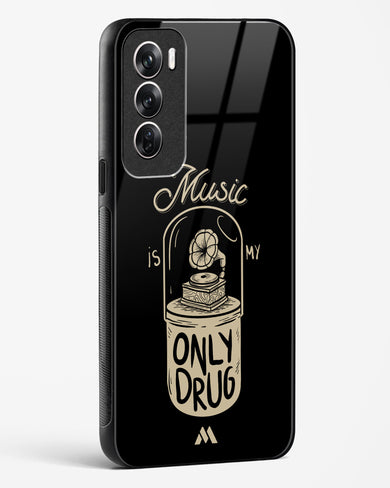 Music the Only Drug Glass Case Phone Cover (Oppo)